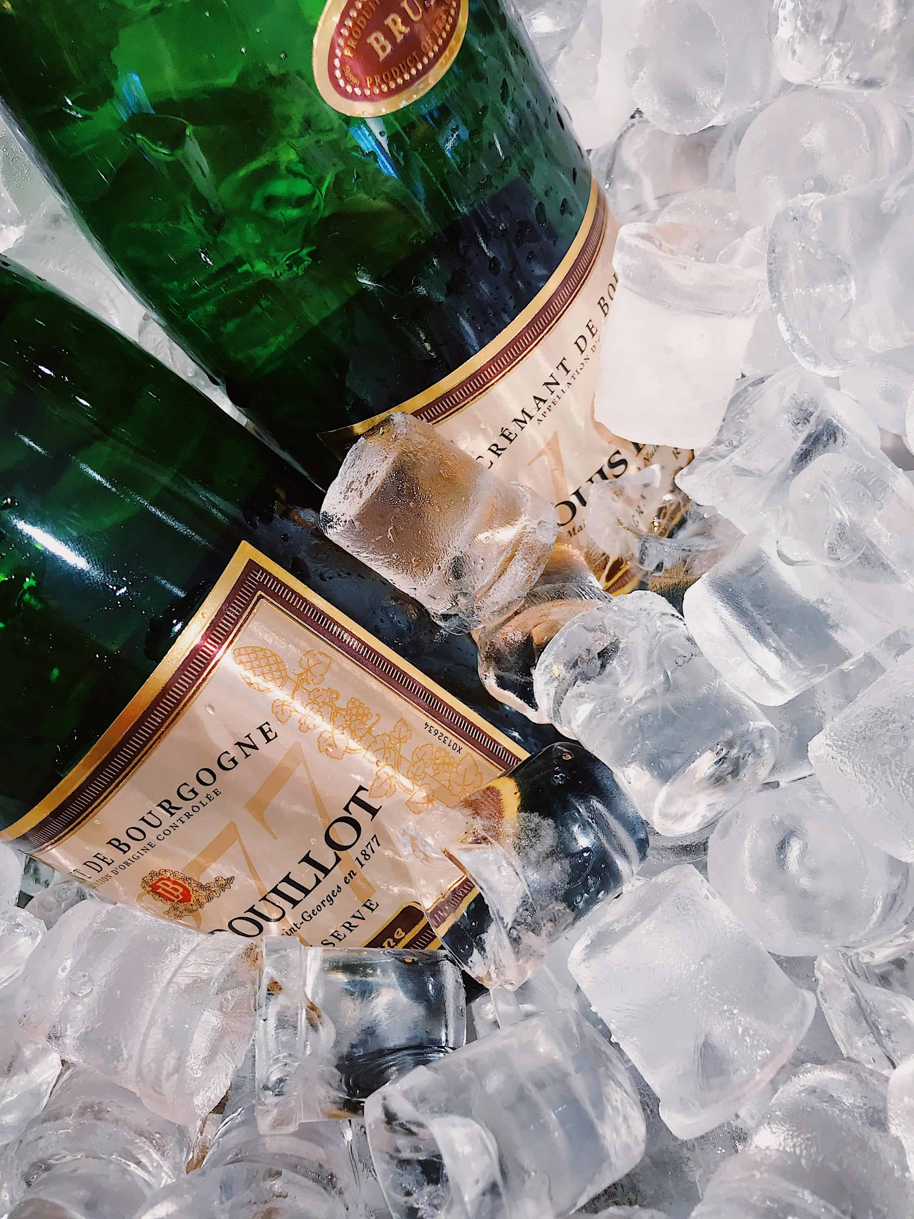 Chalky vineyards of Champagne region, showcasing terroir and grape cultivation